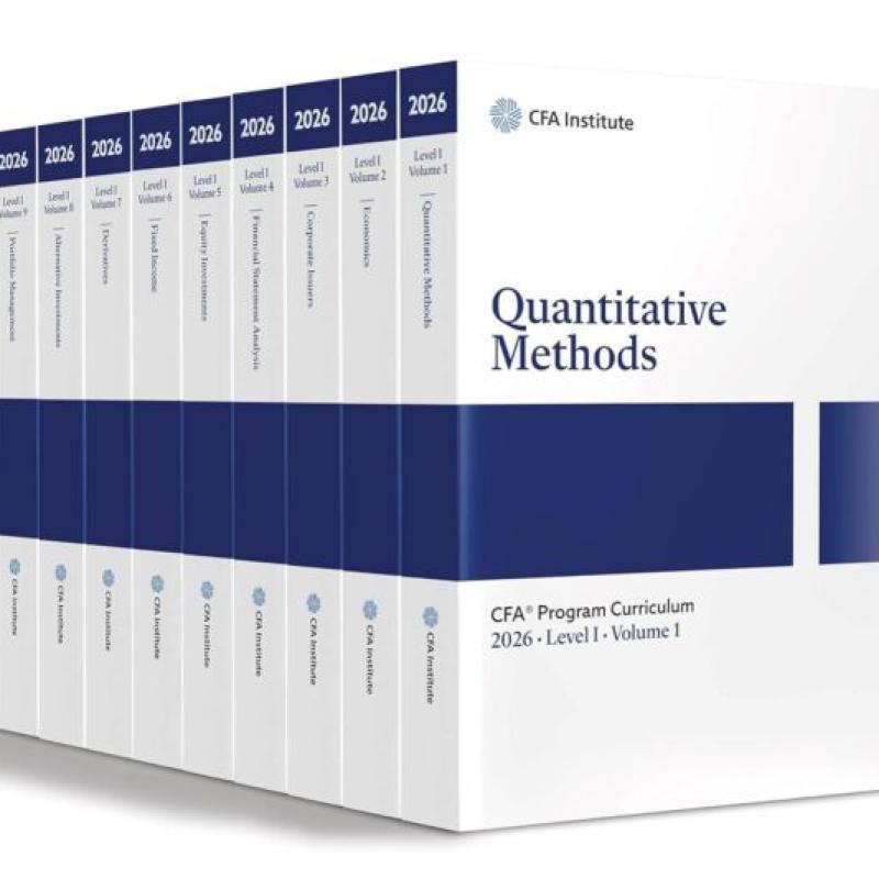 2026 CFA Program Curriculum Level 1 Box Set