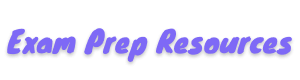 Exam Prep Resources - Find best prep resources for all of your exams